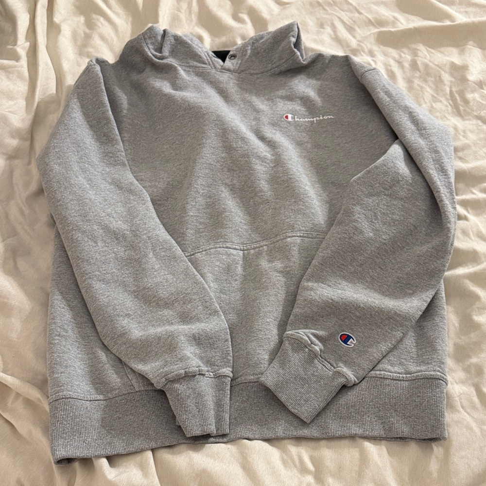 Champion Men's Heather Gray Hoodie